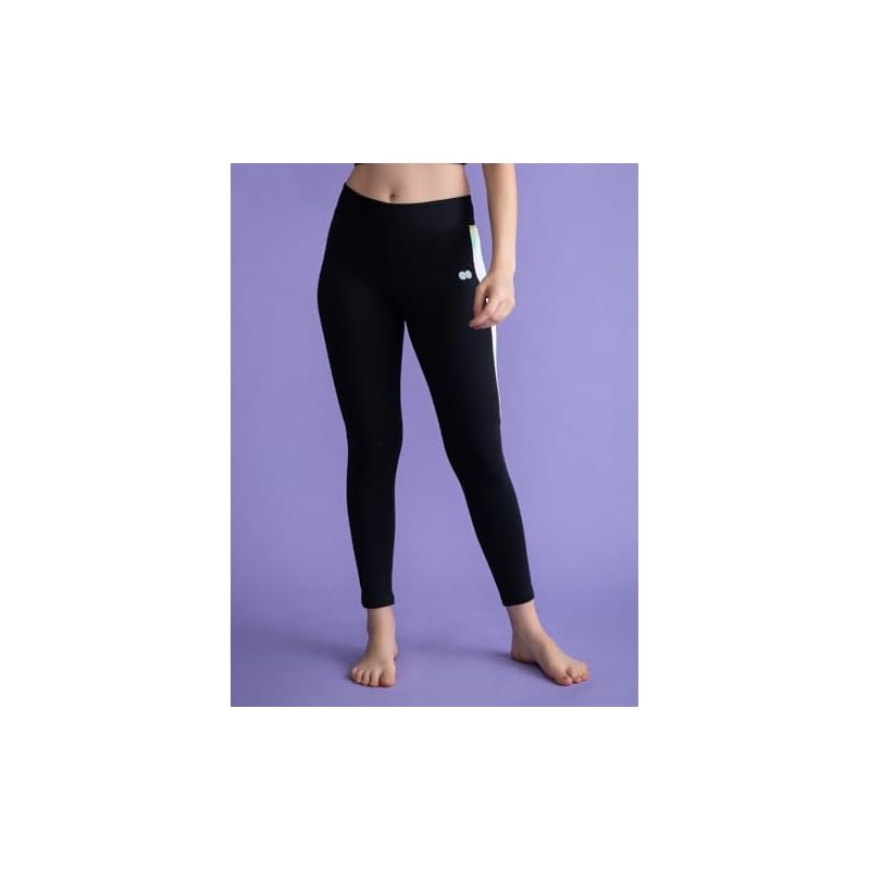 Clovia Women s Activewear Ankle Length Tights (AB0043H13_Black_L) XL чёрный