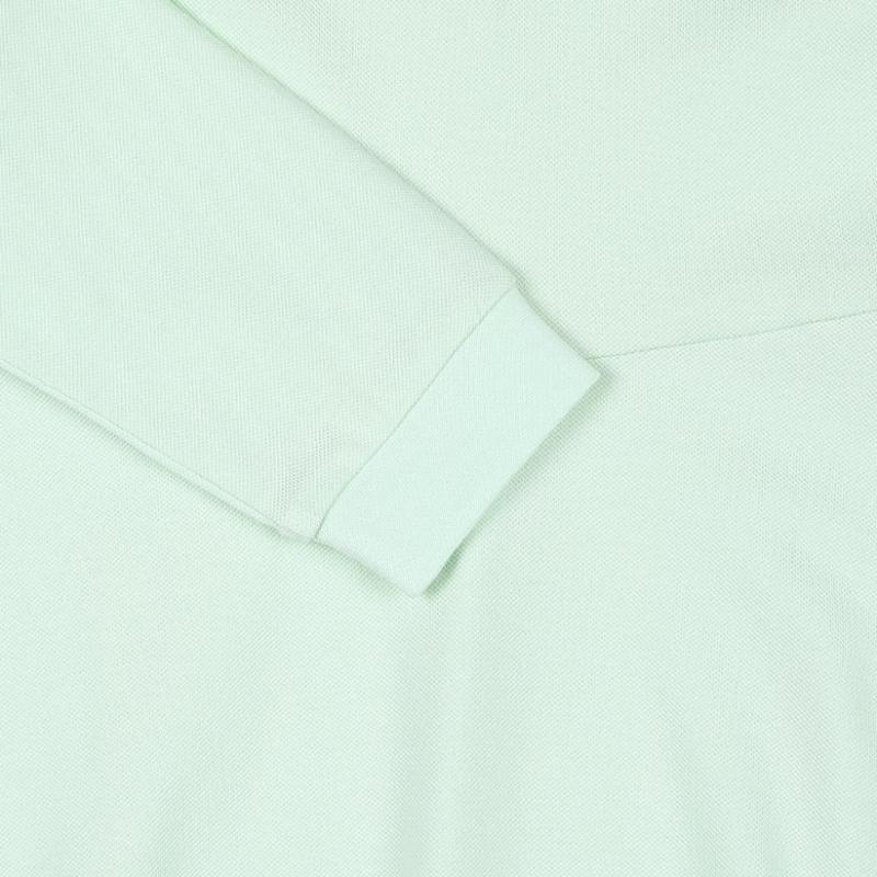 [hedges Kids] Rochie Pique Organică cu Mânecă Lungă Verde Hus02na53m Gn