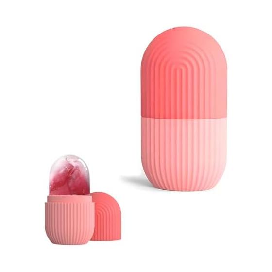 RICISUNG Ice Face Roller, Facial Roller, Facial Ice Roller, Ice Bag, Face, Body Ice Bag, Silicone, Ice Facial Roller, Face Roller, Tightening Beauty