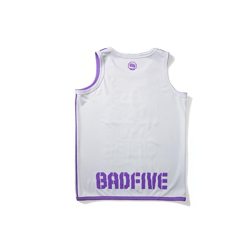 Li-Ning BadFive Reversible Basketball Jersey 'Purple White' Men's AAYP305-2