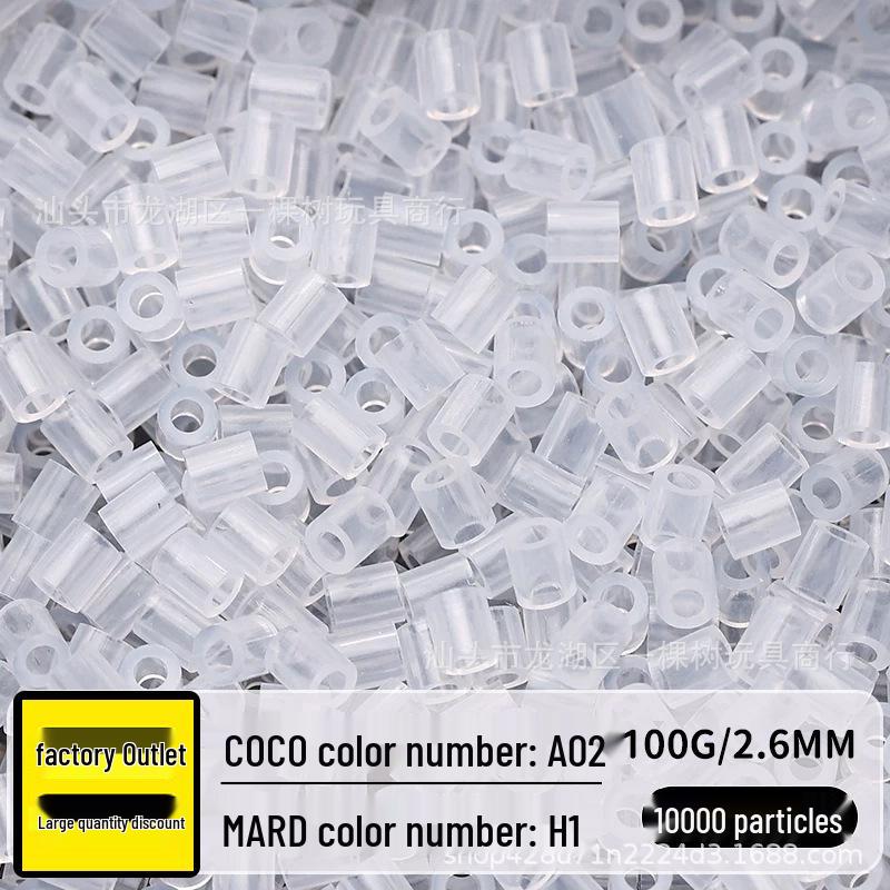 Small Bead Refill Pack: Fusion 2.6mm High Quality Beads, COCO House, 221 Colors Full Set.