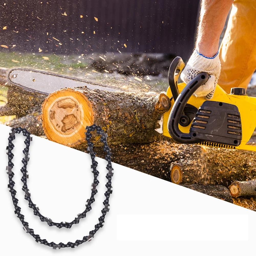 12 Inch Steel Chainsaw Chain Electric Electric Saw Accessory Replacement Electric Chain Saw Chain for Wood Branch Cutting