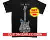 Custom Guitar Shirt for Men, Personalized Guitarist Tee, String Instrument Legends Top
