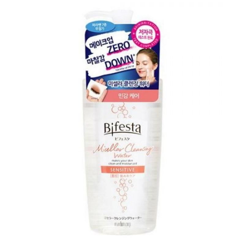 Bifesta Cleansing Water Sensitive 400ml Hypoallergenic Soothing, 1 pcs