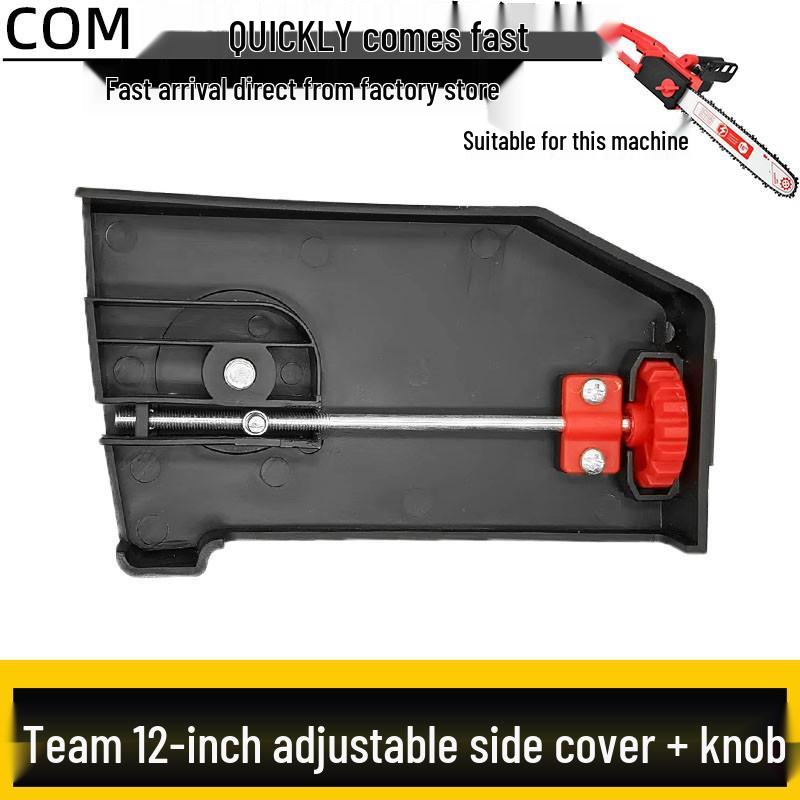 Team Regulator Chainsaw Accessories: 12-Speed Chain Tension Guide & Side Cover Knob