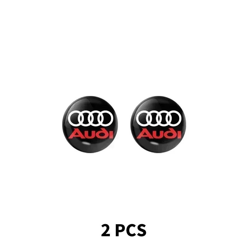 Cars 2025 New A4 A6 Car For 6A 10pcs Car Key Steering Wheel Decoration Random Stickers For 6A A1 A2 A3 8L 8P 8V A4 B5 B6 B7A6