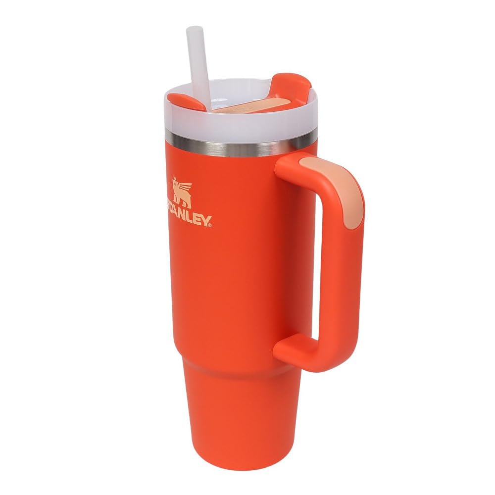 STANLEY Wasserflasche Becher Vakuum Slim Quencher TIGERLILY H2.0 0.88L 10-10827-452 (Orange/FF)
