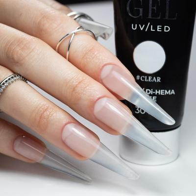Acrylic Gel Polygel Building Gel For Extension Acrylgel Molly Nails Hema/Di-Hema Free Clear 30 Ml