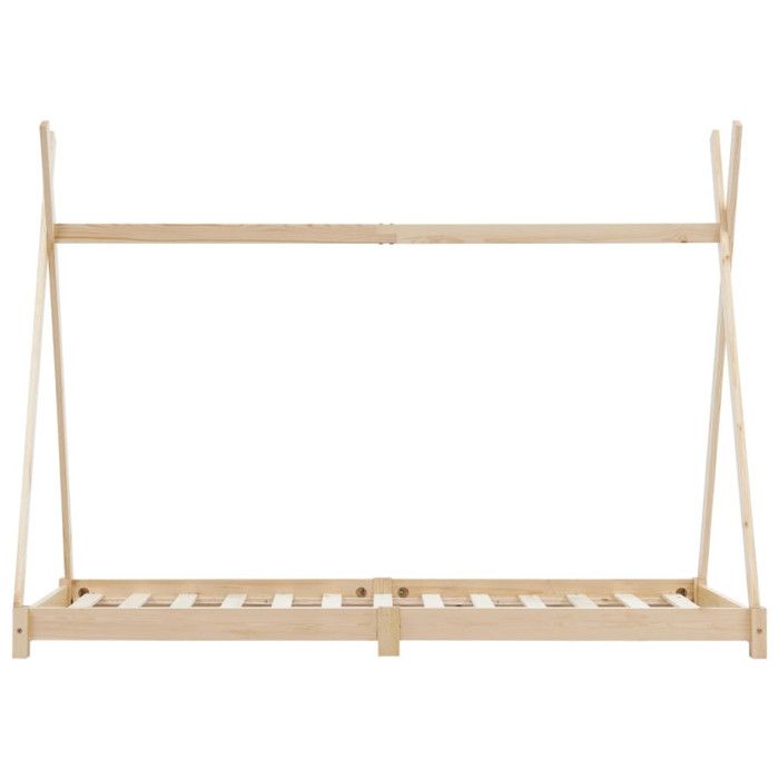 VidaXL Kid's Bed Frames Kid's Cabin Bed Children's Bed Structure House Children's Room Interior 70x140 Cm 283355