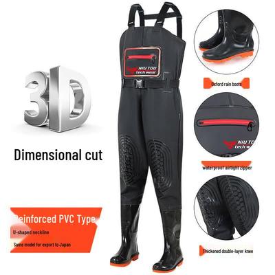 YX Thickened Half-Body Fishing Wader