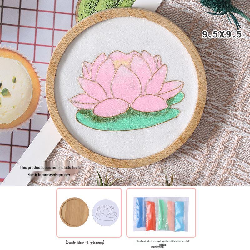 Handmade Cloisonné Coaster DIY Kit for Team Building - Dragon Boat Festival Edition