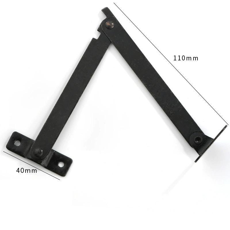 2pcs/Set Stainless Steel Cabinet Cupboard Furniture Doors Close Lift Up Stay Support Hinge Kitchen Long Service Life