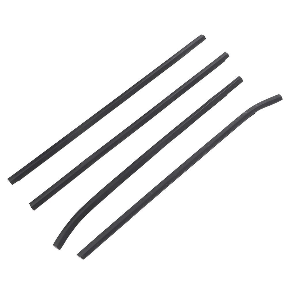 4PCS Car Door Window Weatherstrip Windproof Dustproof Water Resistant Decorative 82210 2L000 for