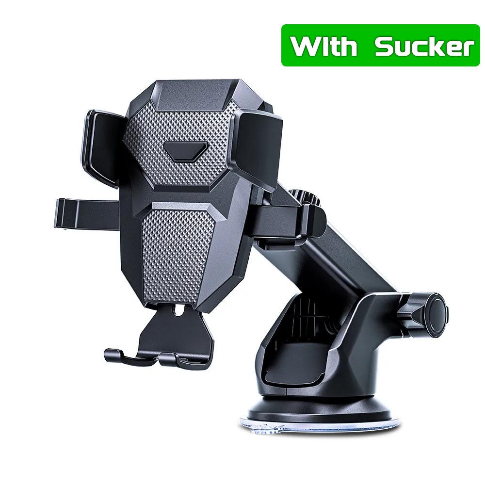 2025 NOU Suport universal pentru telefon auto Sucker 360° Parbriz Planșa de bord al mașinii Suport pentru celulă mobilă pentru iPhone Samsung Xiaomi