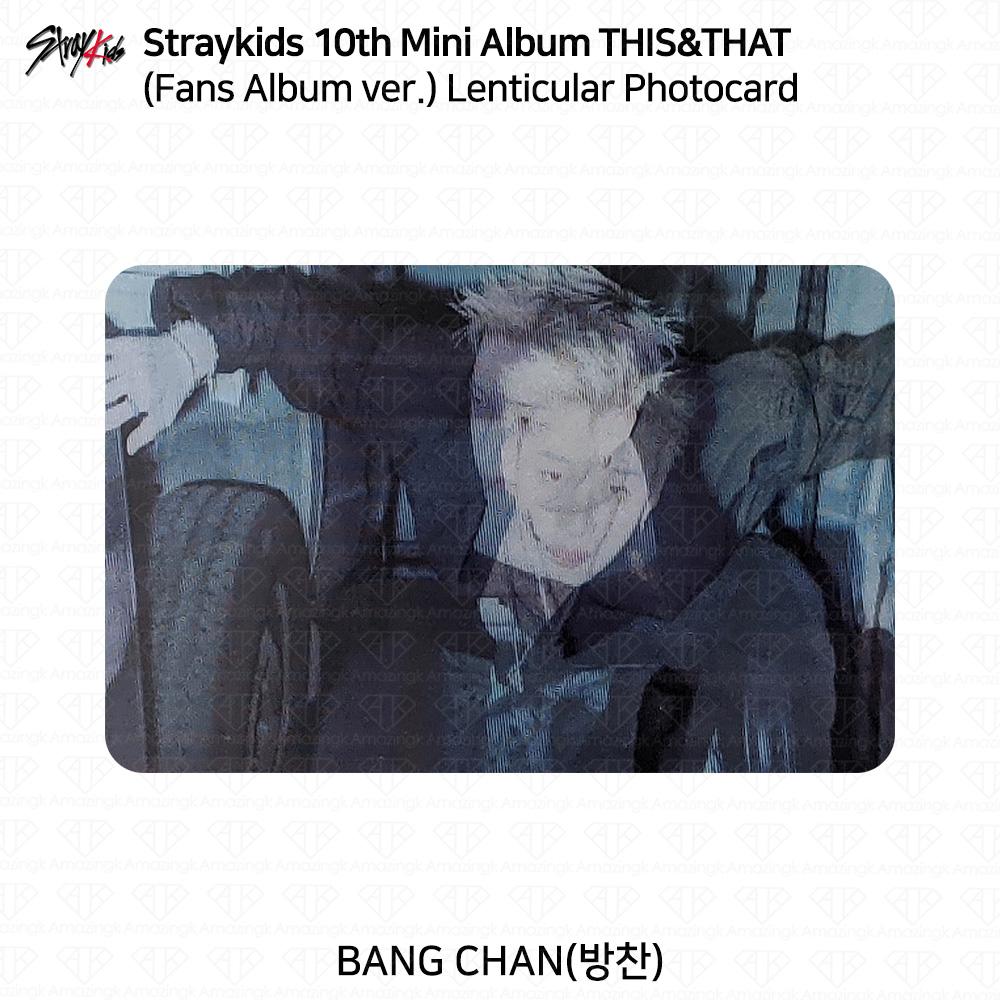 Stray Kids Il 10° Mini Album THIS&THAT Edizione Fan Album. Cartolina fotografica