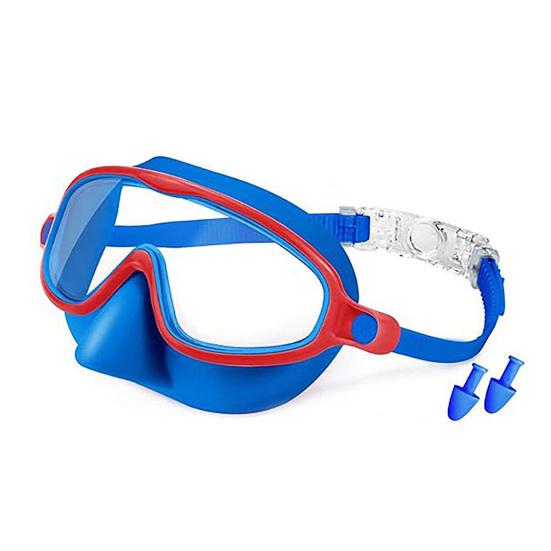 DYS 1/2 Pairs Children Swim Goggles with Earplugs, UV Protection Anti-Fog Pool Nose Cover, No Leakage Swimming Eyewear for Boys Girls