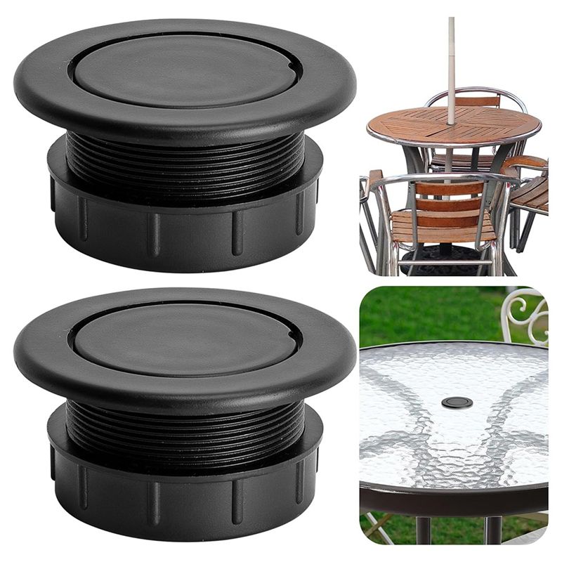 M-Modern-2 Inch Parasol Umbrella Hole Thicker Patio Table Hole Cover Insert Deck Table Umbrella Holes Plug