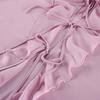 French Atmosphere Streamer Ruffle Edge Chiffon Shirt Women's 1116 Spring Niche Design Sense Thin Long-sleeved Top
