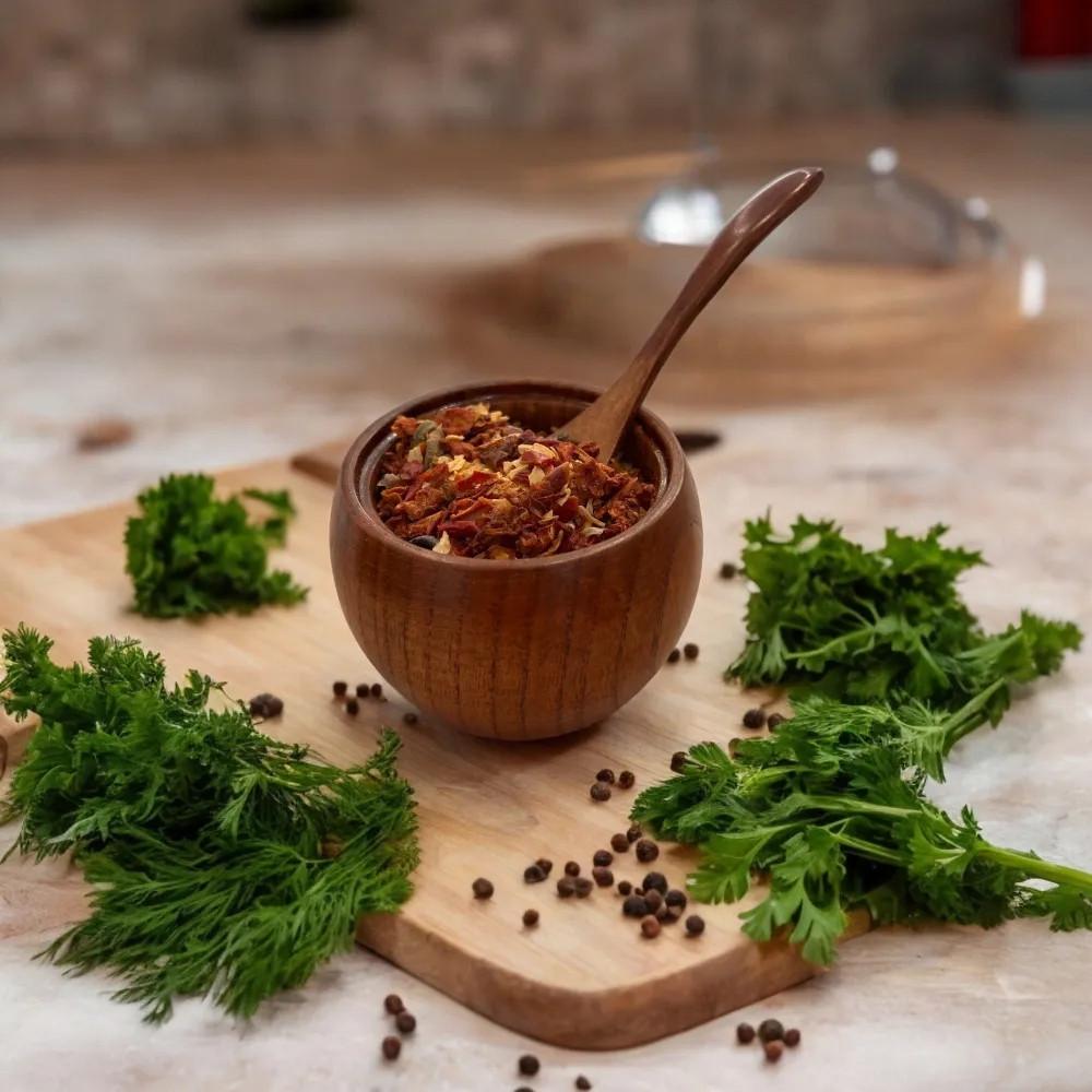 Sour Jujube Wood Seasoning Jar Creative Kitchen Seasoning Box Home Retro Jar With Lid Seasoning Box Set