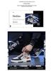 Spring Men's Breathable Canvas Sneakers: Versatile White Shoes with Thick Sole for Casual, Trendy Skating and Sports.