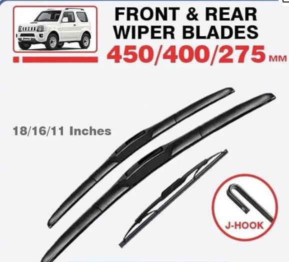 

Suzuki Jimny MK4 1998 2018 18 + 16 + 11 Wipers Wipers Suzuki Jimny MK4 2018-2023 18+16+11