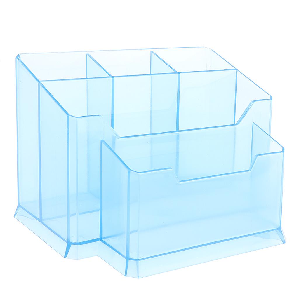 Acrylic Nail Tool Organizer Clear Makeup Storage Box Multifunctional Cosmetic Holder for Vanity Table