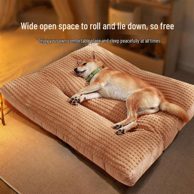 All-Season Washable Detachable Pet Bed: Large, Warm Sofa for Cats & Dogs