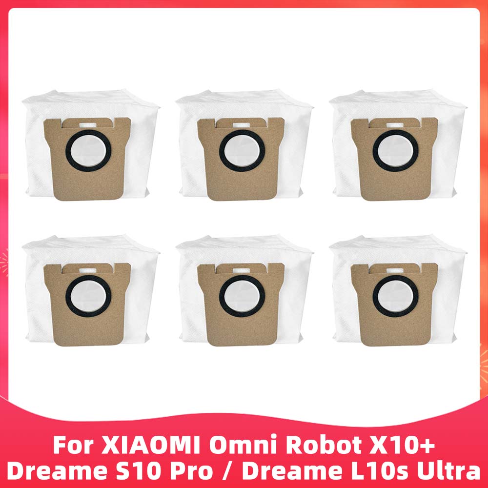 Fit For ( Xiaomi Mijia Omni Robot X10+ / Dreame S10 Pro / Dreame L10s Ultra SE ) Brush Filter Mop Dust Bag Accessory Part