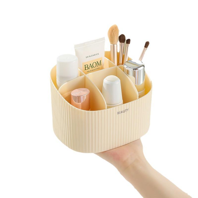 Creative Skincare & Jewelry Organizer with Desktop Storage for Cosmetics & Stationery