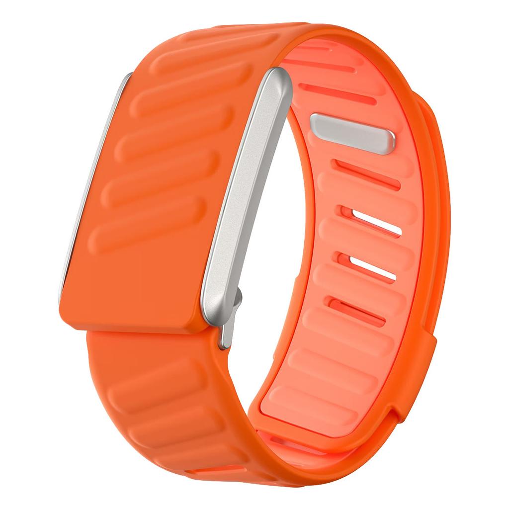 Compatible for WHOOP 4.0/5.0 MG SportFlex Wrist Band Soft-Touch Silicone Waterproof and Sweatproof Soft Adjustable Rubber Band