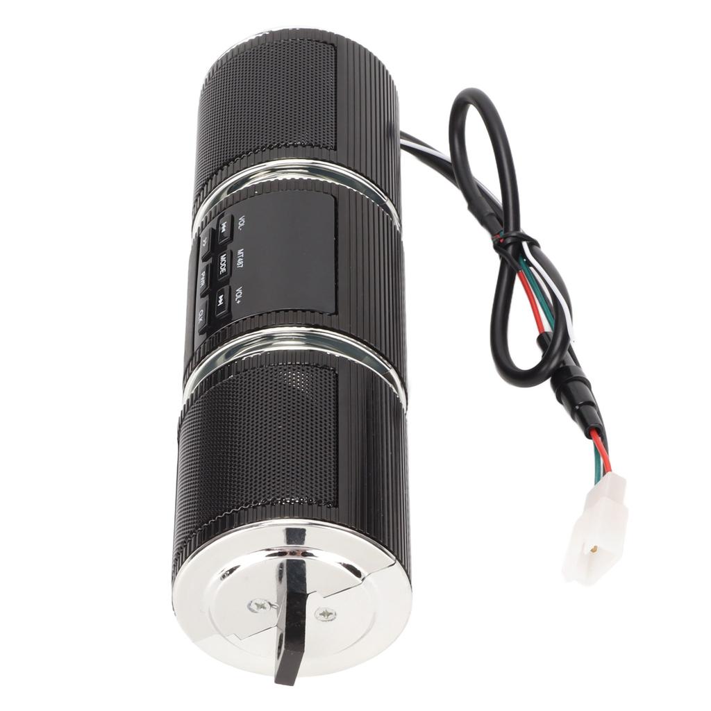 Motorrad   Lautsprecher Kabellos IP54 Wasserdicht  12V Lenker Montiert   Soundsystem