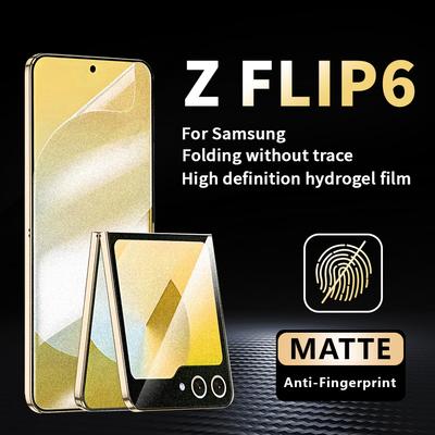 Matte Screen Protector Soft Hydrogel Film For Samsung Galaxy Z Flip Z Flip3 Z Flip4 Z Flip5 Z Flip6
