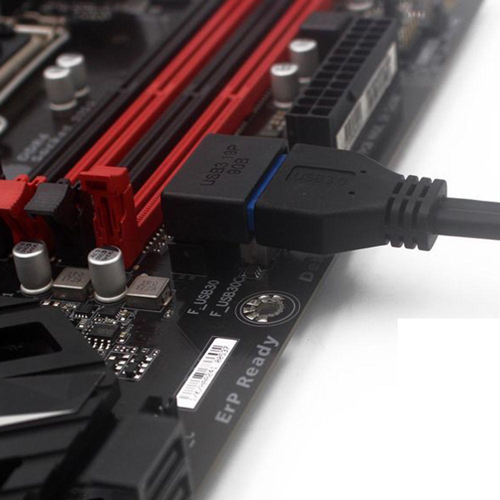 Desktop Converter Motherboard Header Adapter Male To Female Extension Adapter 19P/20P Adapter