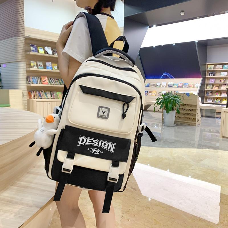 Middle School Student Schoolbag Women's Large Capacity Grade 3-6 Backpack