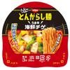 Nissin Foods Tongarashi Spicy Seafood Jjigae Kneaded Cup 62g X 12 Packs Noodles, [Spicy Noodles], Noodles,