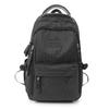 Schoolbag1011 New Schoolbag Female College Student Solid Color Large Capacity Backpack Multi-layer Junior High School High School Student Backpack