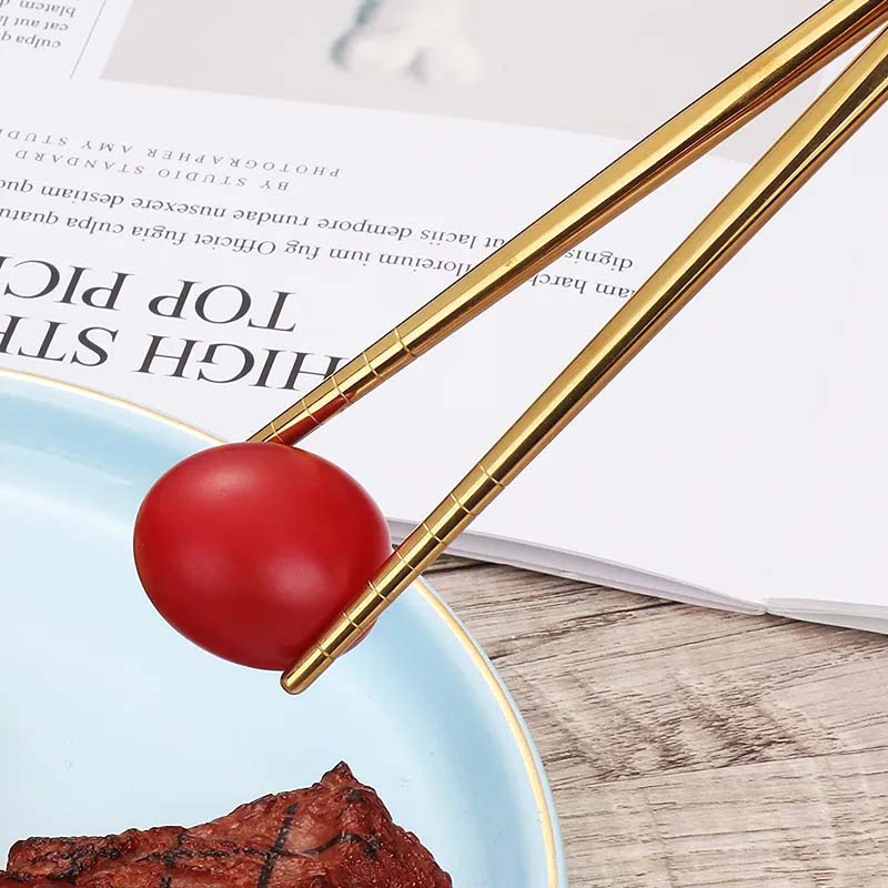 Nordic Stainless Steel Steak Knife Fork Spoon Teaspoons Chopsticks 5 Pieces Set Mirror Frosted Luxury Kitchen Tableware Set Home Party Dinnerware Set