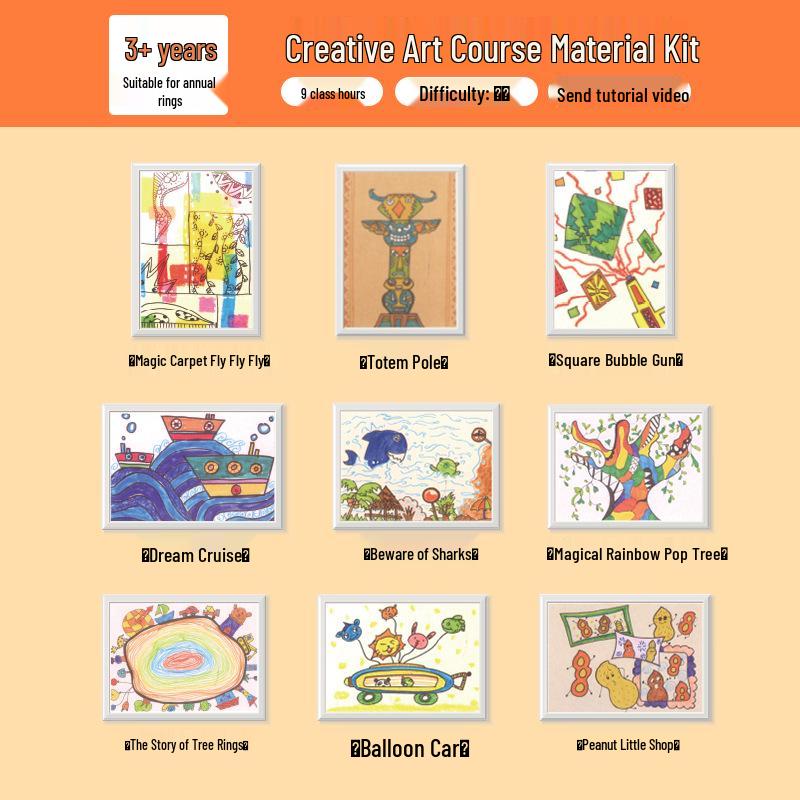 Children s DIY Craft Kit: Creative Art Materials for Kindergarten