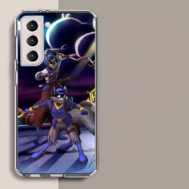 Game S-Sly C-Cooper Phone Case For Samsung Galaxy S25 Edge S24 S23 FE S21 S20 S10 Plus S22 S26 Ultra Cover Clear Cases TPU Capa