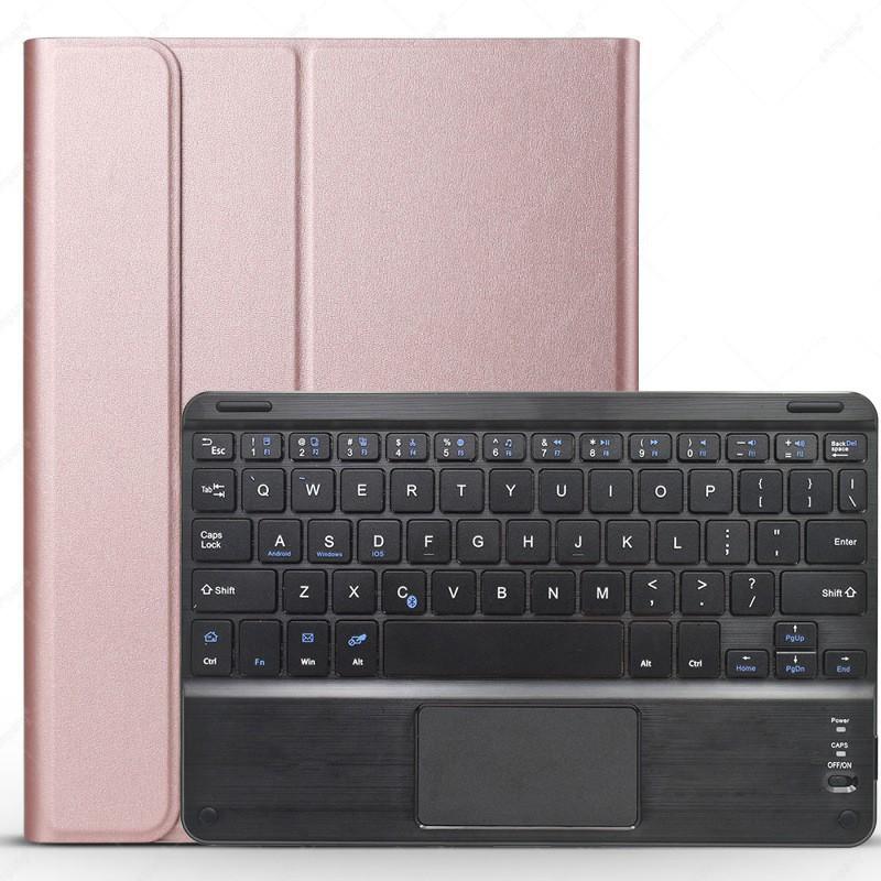 Universal Touch Bluetooth Keyboard Case MatePad Pro 10.4 10.8 With Stand Magnetic PU Leather Cover