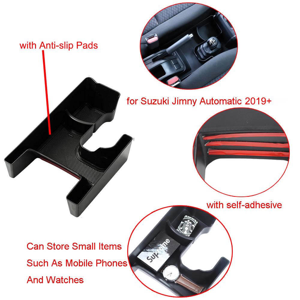 Car Co-pilot Handle Expansion Storage Box Gear Shift Organizer Tray for Suzuki Jimny JB64 JB74 2019-2025 Interior Accessories