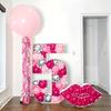 1 pièce 73cm Lèvres sexy Cadre DIY Panneau KT Saint-Valentin Mariage, Décoration de fête d'anniversaire Cadeau pour amoureux Sans ballons