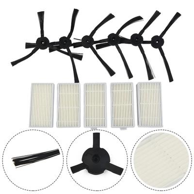 Include 6 Spazzole Laterali e 5 Filtri per Accessori Aspirapolvere Robot SilverCrest-SSR 3000 A1
