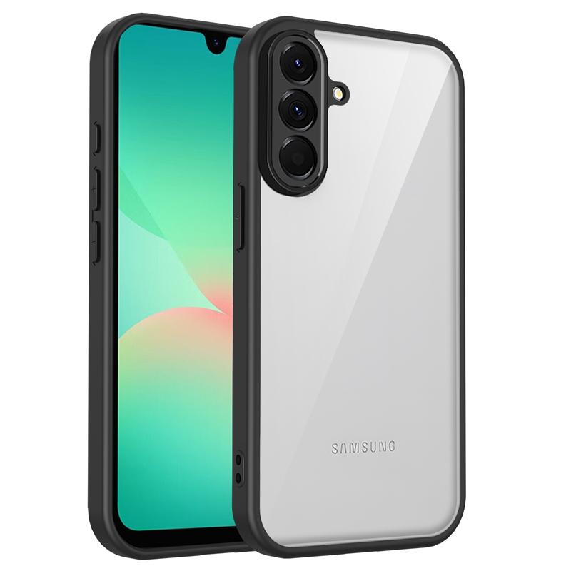 Transparent Silicone Case For Samsung Galaxy F56 F16 F06 F55 F15 F05 F54 F34 F04 F23 PC Back TPU Bumper Shockproof Phone Cover