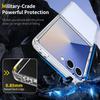 For Samsung Galaxy Z Flip7 5G Case Anti-Scratch TPU+Acrylic Clear Back Phone Cover