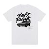 Daft Punk Vintage Tshirt Graphic Y2k French Electronic Music Cotton Unisex T Shirt New TEE TSHIRT Womens Tops