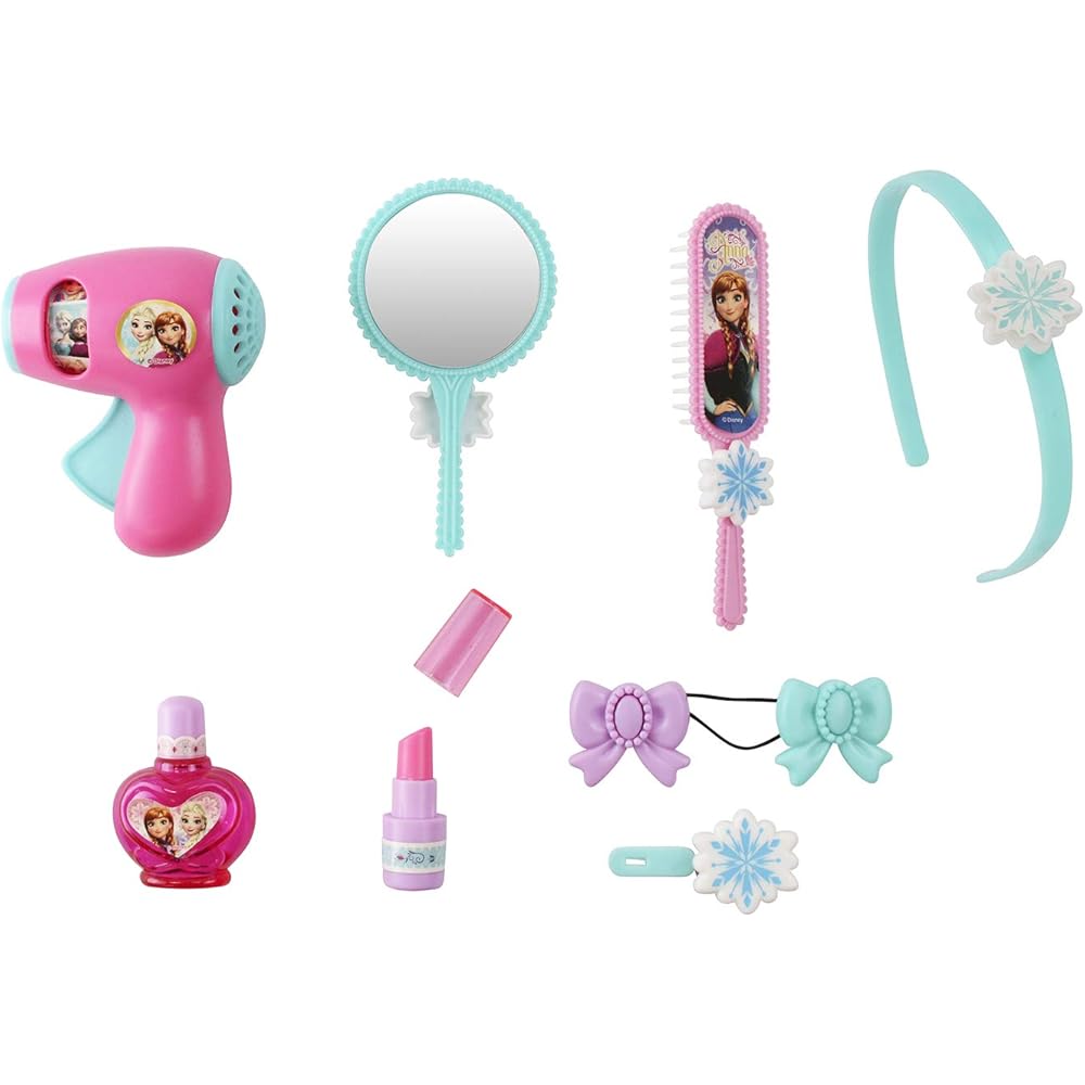 Maruka Frozen Hair Makeup Set Toy Accessories for Ages 3 and Up 180426