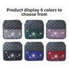 Car Seat Back Hanging Storage Bag For Holding Sunglasses Phones,Tissue,Water Cup,Sundries Tidying Pocket Portable Organizer Case