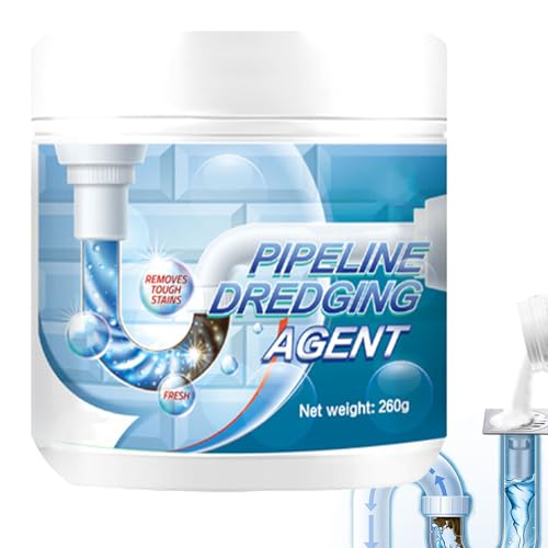 Powerful Pipe Dredging Agent for Kitchen and Toilet Pipelines Dredging Agent Express Dredging Drain Clog Remover Safe Tool 1pcs