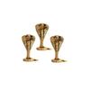 Brass Snake Statue | Sheshnag Naag Idol | Pack of 3 | 2INCH | Zonal Placement -North|Height-5 cm Aprrox. |Vastu Idol for Home and Office |